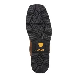 'Ariat' Men's 10" Groundbreaker Int. Met Guard EH Steel Toe - Brown -WinterWanderlust Adventures 10020063 sole 1024x1024@2x