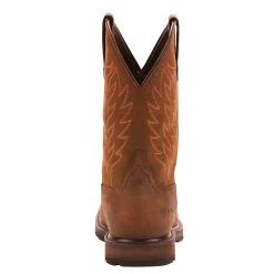 'Ariat' Men's 10" Groundbreaker EH WP Soft Toe - Brown -WinterWanderlust Adventures 10024984 heel 1024x1024@2x
