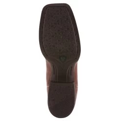 'Ariat' Women's 11" Round Up Rio Western Square Toe - Naturally Distressed Brown -WinterWanderlust Adventures 10025038 sole 1024x1024@2x