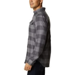 COLUMBIA Men's Flare Gun Stretch Flannel Shirt -WinterWanderlust Adventures 2060713 003 alt2
