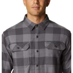 COLUMBIA Men's Flare Gun Stretch Flannel Shirt -WinterWanderlust Adventures 2060713 003 alt3