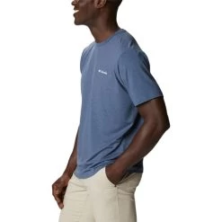 COLUMBIA Men's Tech Trail Short Sleeve Graphic Tee -WinterWanderlust Adventures 2072941 403 alt2