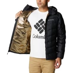 COLUMBIA Men's Labyrinth Loop Omni-Heat Infinity Insulated Hooded Jacket -WinterWanderlust Adventures 2074780 001 alt3
