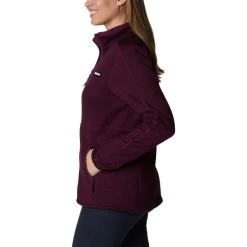 COLUMBIA Women's Sweater Weather Fleece Full Zip Jacket -WinterWanderlust Adventures 2074820 603 alt2