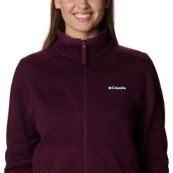 COLUMBIA Women's Sweater Weather Fleece Full Zip Jacket -WinterWanderlust Adventures 2074820 603 alt5