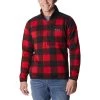 COLUMBIA Men's Sweater Weather II Fleece Half-Zip Pullover -WinterWanderlust Adventures 2081973 601 main
