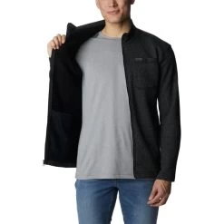 COLUMBIA Men's Great Hart Mountain Full-Zip Sweatshirt -WinterWanderlust Adventures 2081985 001 alt4