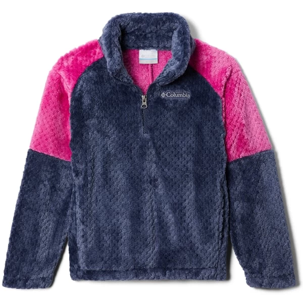 COLUMBIA Girls' Fire Side II Half-Zip Sherpa Fleece 3 COLUMBIA Girls' Fire Side II Half-Zip Sherpa Fleece