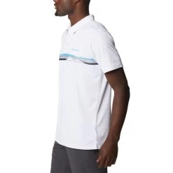 COLUMBIA Men's Hike Polo -WinterWanderlust Adventures 2085686 101 alt2