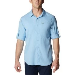 COLUMBIA Men's Silver Ridge Utility Lite Long-Sleeve Shirt -WinterWanderlust Adventures 2085689 407 alt3