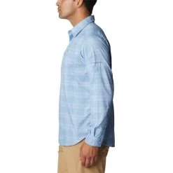 COLUMBIA Men's Silver Ridge Utility Long-Sleeve Shirt 10 COLUMBIA Men's Silver Ridge Utility Long-Sleeve Shirt -WinterWanderlust Adventures 2085690 407 alt2