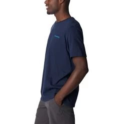 COLUMBIA Men's Rockaway River Graphic Short-Sleeve Tee -WinterWanderlust Adventures 2085694 402 alt2