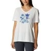 COLUMBIA Women's Bluebird Day Relaxed V-Neck Tee 2 COLUMBIA Women's Bluebird Day Relaxed V-Neck Tee -WinterWanderlust Adventures 2085706 101 main
