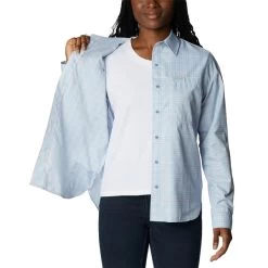 COLUMBIA Women's Silver Ridge Utility Long-Sleeve Shirt 12 COLUMBIA Women's Silver Ridge Utility Long-Sleeve Shirt -WinterWanderlust Adventures 2085708 570 alt3