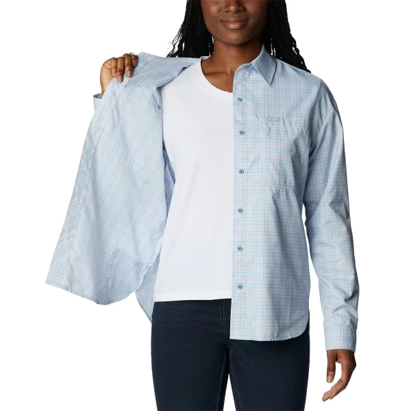 COLUMBIA Women's Silver Ridge Utility Long-Sleeve Shirt 6 COLUMBIA Women's Silver Ridge Utility Long-Sleeve Shirt - Image 4