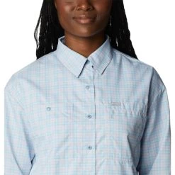 COLUMBIA Women's Silver Ridge Utility Long-Sleeve Shirt 13 COLUMBIA Women's Silver Ridge Utility Long-Sleeve Shirt -WinterWanderlust Adventures 2085708 570 alt4