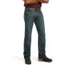 'Ariat' Men's Rebar 5M Slim Straight Leg Jeans - Denim -WinterWanderlust Adventures F15 MNS WORK 10016222 front 1024x1024@2x