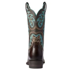 'Ariat' Women's Lonestar Square Toe - Brown -WinterWanderlust Adventures F21 WMS WEST 10038276 heel 1024x1024@2x
