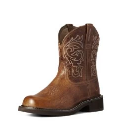 'Ariat' Women's Fatbaby Heritage - Brown -WinterWanderlust Adventures F21 WMS WEST 10038378 3 4 front 1024x1024@2x
