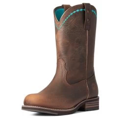 'Ariat' Women's Unbridled Roper Round Toe - Copper Kettle 11 'Ariat' Women's Unbridled Roper Round Toe - Copper Kettle -WinterWanderlust Adventures F21 WMS WEST 10038422 3 4 front 1024x1024@2x