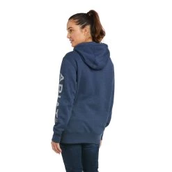 'Ariat' Women's Rebar Graphic Hoodie - Navy Heather 8 'Ariat' Women's Rebar Graphic Hoodie - Navy Heather -WinterWanderlust Adventures F21 WMS WORK 10037618 back 1024x1024@2x