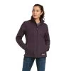 'Ariat' Women's Rebar Stretch Canvas Softshell Jacket - Purple Ikat -WinterWanderlust Adventures F21 WMS WORK 10037661 front 1024x1024@2x