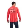 'Ariat' Men's Charger 93 Liberty Logo T-Shirt - Red -WinterWanderlust Adventures F22 MNS WEST 10040996 back 1024x1024@2x
