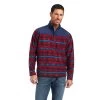 'Ariat' Men's Basis 2.0 1/4 Zip - Southwest Red 1 'Ariat' Men's Basis 2.0 1/4 Zip - Southwest Red -WinterWanderlust Adventures F22 MNS WEST 10041429 front 1024x1024@2x