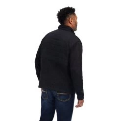 'Ariat' Men's Caldwell Snap Sweater - Charcoal 7 'Ariat' Men's Caldwell Snap Sweater - Charcoal -WinterWanderlust Adventures F22 MNS WEST 10041732 back 1024x1024@2x