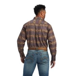 'Ariat' Men's Fletcher Classic Fit Button Down - Claret 7 'Ariat' Men's Fletcher Classic Fit Button Down - Claret -WinterWanderlust Adventures F22 MNS WEST 10041747 back 1024x1024@2x