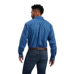 'Ariat' Men's Wrinkle Free Dax Classic Fit Button Down - Limoges 7 'Ariat' Men's Wrinkle Free Dax Classic Fit Button Down - Limoges -WinterWanderlust Adventures F22 MNS WEST 10041750 back 1024x1024@2x
