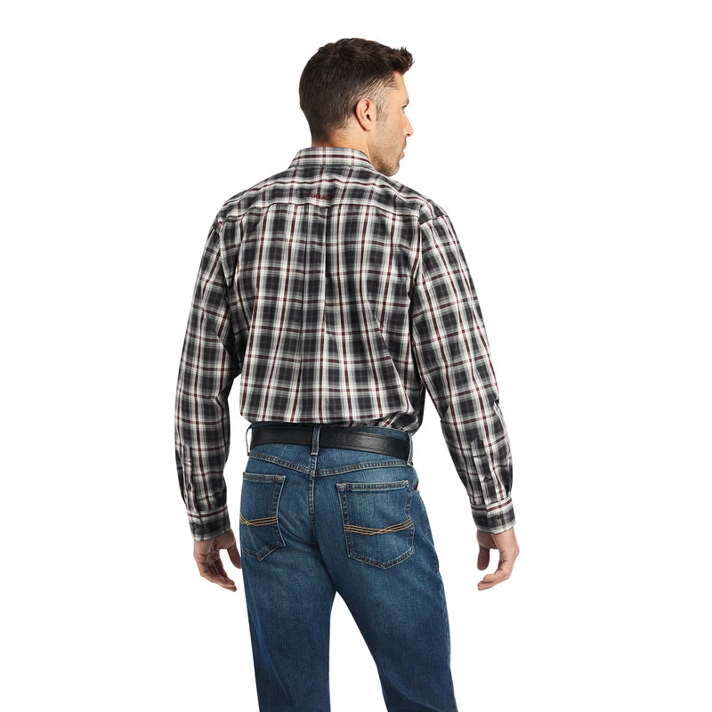 'Ariat' Men's Pro Series™ Wilton Classic Fit Button Down - Black 5 'Ariat' Men's Pro Series™ Wilton Classic Fit Button Down - Black - Image 3