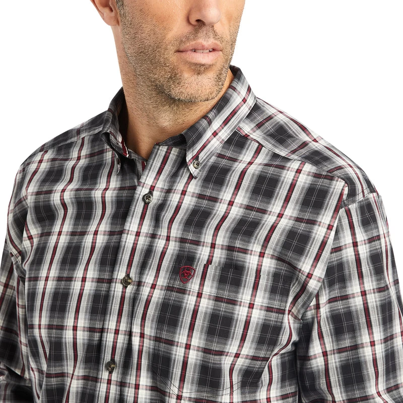 'Ariat' Men's Pro Series™ Wilton Classic Fit Button Down - Black 4 'Ariat' Men's Pro Series™ Wilton Classic Fit Button Down - Black - Image 2