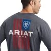 'Ariat' Men's Ariat LOTF T-Shirt - Heather Grey -WinterWanderlust Adventures F22 MNS WEST 10042778 detail01 1024x1024@2x