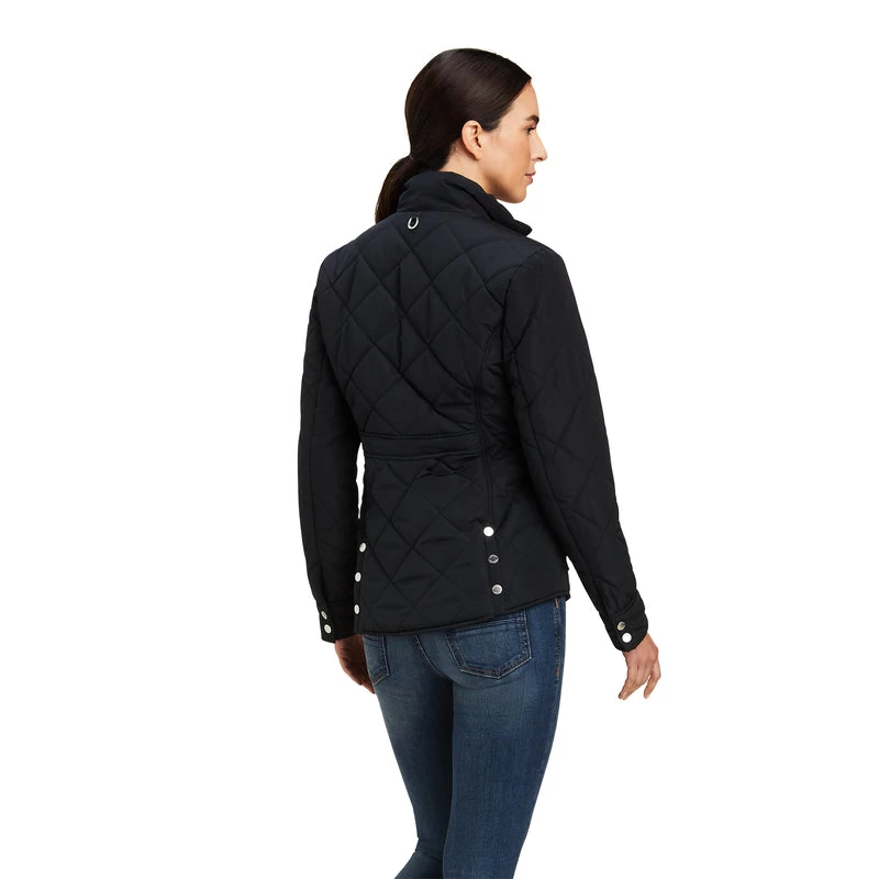 'Ariat' Women's Province Insulated Jacket - Black 4 'Ariat' Women's Province Insulated Jacket - Black - Image 2
