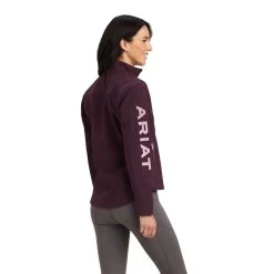 'Ariat' Women's New Team Softshell Jacket - Mulberry Heather 10 'Ariat' Women's New Team Softshell Jacket - Mulberry Heather -WinterWanderlust Adventures F22 WMS ENGL 10041279 back 1024x1024@2x