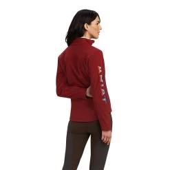 'Ariat' Women's New Team Softshell Jacket - Rouge Red / Celestial Serape -WinterWanderlust Adventures F22 WMS ENGL 10041280 back 1024x1024@2x