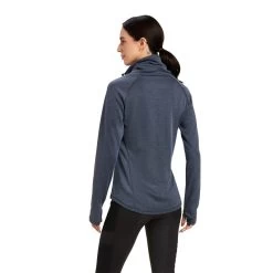 'Ariat' Women's Canny Top - Navy Eclipse -WinterWanderlust Adventures F22 WMS ENGL 10041358 back 1024x1024@2x