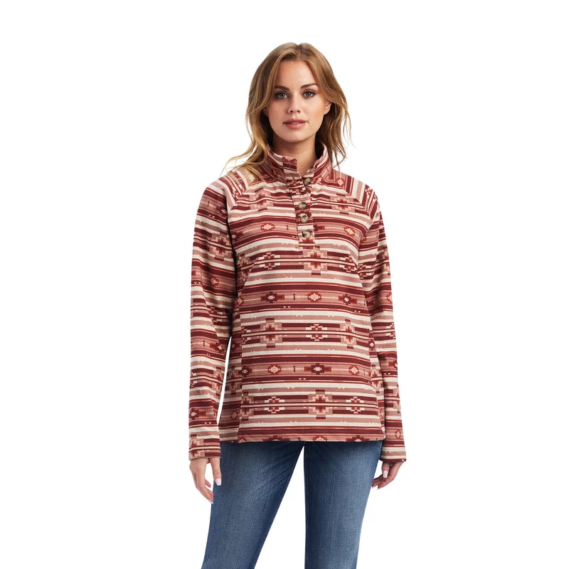 'Ariat' Women's REAL Comfort Pullover - Southwest Spice 3 'Ariat' Women's REAL Comfort Pullover - Southwest Spice
