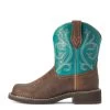 'Ariat' Women's 8" Fatbaby Heritage - Worn Hickory / Shamrock 1 'Ariat' Women's 8" Fatbaby Heritage - Worn Hickory / Shamrock -WinterWanderlust Adventures F22 WMS WEST 10042463 side 1024x1024@2x