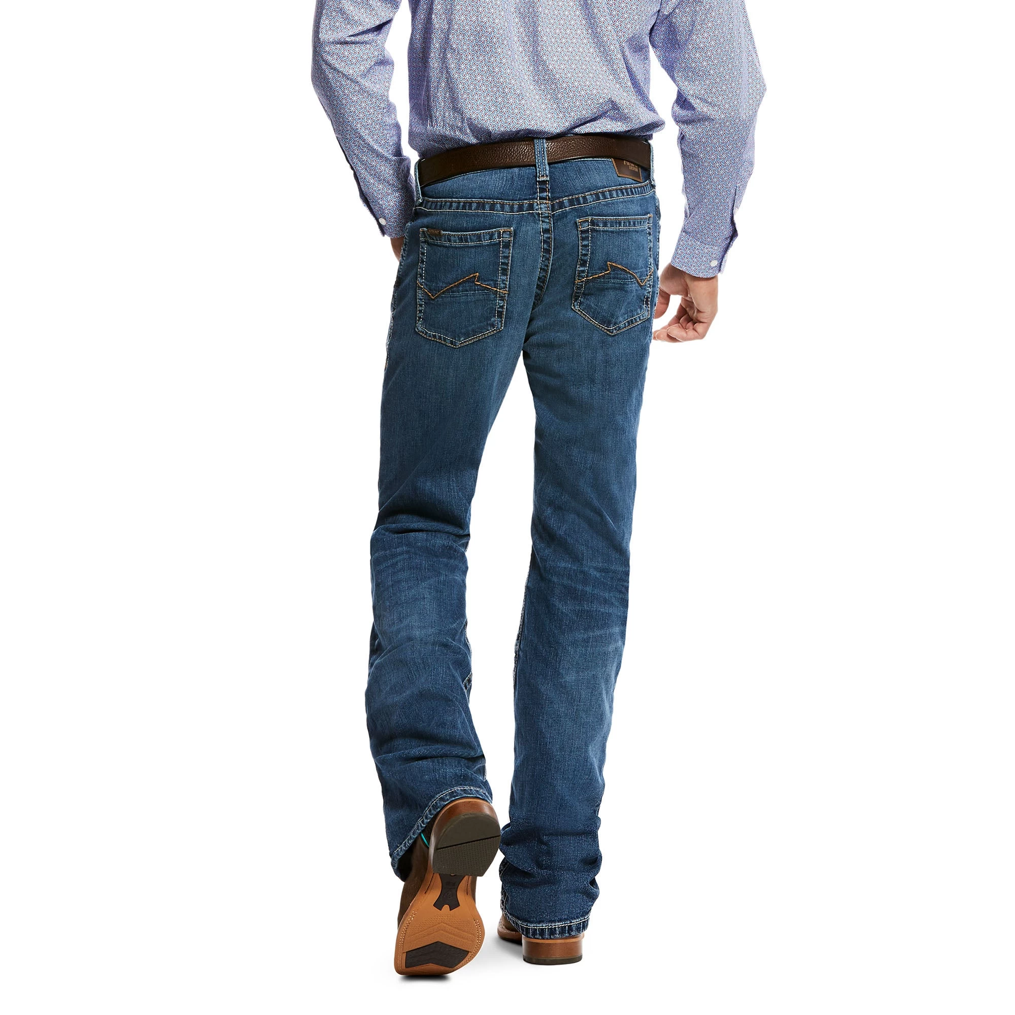 'Ariat' Men's M4 TekStretch Braden Fashion Boot Cut - Pasadena 4 'Ariat' Men's M4 TekStretch Braden Fashion Boot Cut - Pasadena - Image 2