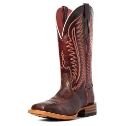 'Ariat' Women's 12" Belmont Western Square Toe - Crackled Cafe 13 'Ariat' Women's 12" Belmont Western Square Toe - Crackled Cafe -WinterWanderlust Adventures S21 WMS WEST 10035780 3 4 front 1024x1024@2x
