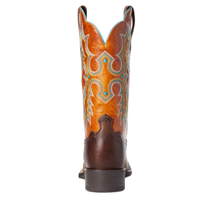'Ariat' Women's Tombstone Western Square Toe - Hickory 5 'Ariat' Women's Tombstone Western Square Toe - Hickory - Image 3