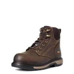 'Ariat' Women's 6" Riveter EH WP Comp Toe - Brown 13 'Ariat' Women's 6" Riveter EH WP Comp Toe - Brown -WinterWanderlust Adventures S21 WMS WORK 10035773 3 4 front 1024x1024@2x