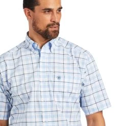 'Ariat' Men's Pro™ Finnick Stretch Classic Fit Button Down - Windsurfer -WinterWanderlust Adventures S22 MNS WEST 10040554 detail01 1024x1024@2x
