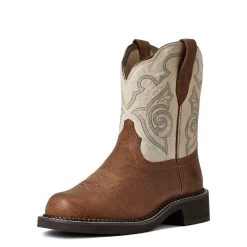 'Ariat' Women's Fatbaby Heritage Tess Round Toe - Tortuga 13 'Ariat' Women's Fatbaby Heritage Tess Round Toe - Tortuga -WinterWanderlust Adventures S22 WMS WEST 10040265 3 4 front 1024x1024@2x