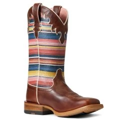 'Ariat' Women's Fiona Square Toe - Brown / Serape 13 'Ariat' Women's Fiona Square Toe - Brown / Serape -WinterWanderlust Adventures S22 WMS WEST 10040342 medial 1024x1024@2x