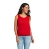 'Ariat' Women's Smith Sleveless Tank - Salsa