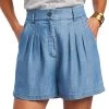 'Ariat' Women's May Short - Denim Blue -WinterWanderlust Adventures S22 WMS WEST 10040521 detail01 1024x1024@2x