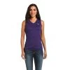 'Ariat' Women's Laguna Sleeveless Tank - Purple